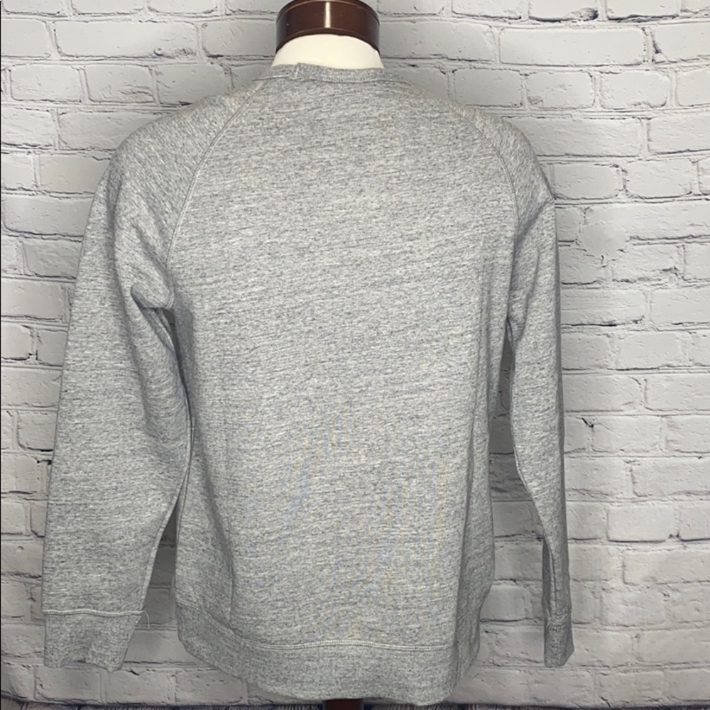 H&M MENS SWEATSHIRT IN GREY - Picture 3 of 7